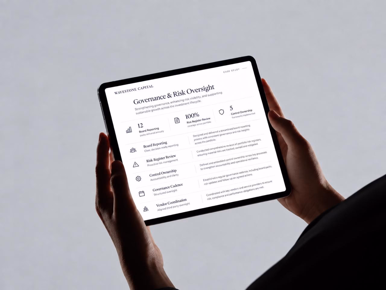 Stakeholder delivery review
